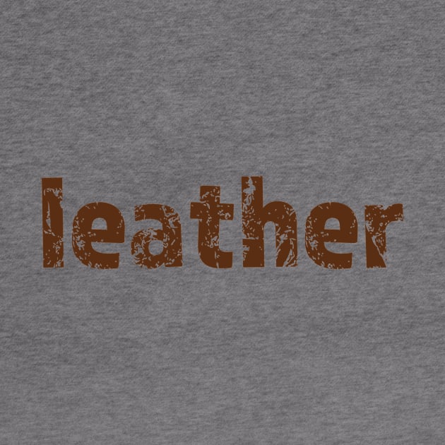 leather by bug bones